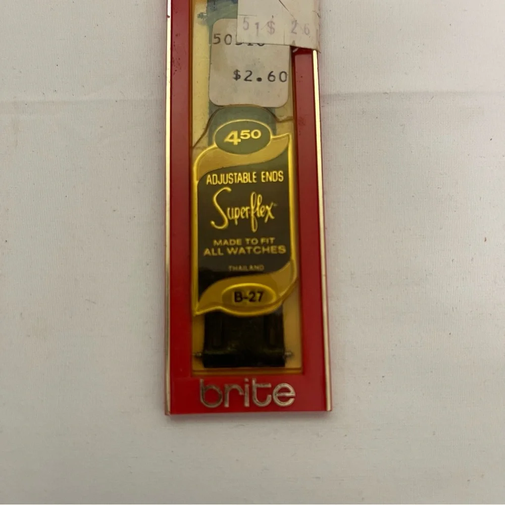 Vintage Superflex Adjustable Watch Band